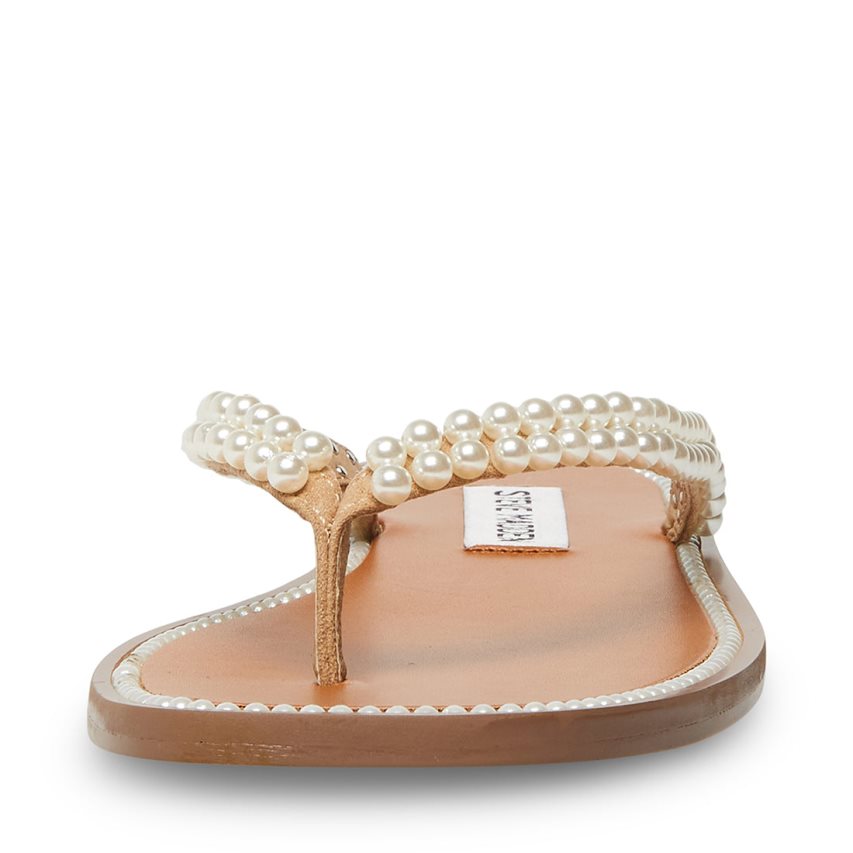 Chanclas Steve Madden Nadira Mujer Blancas | ES TH690S